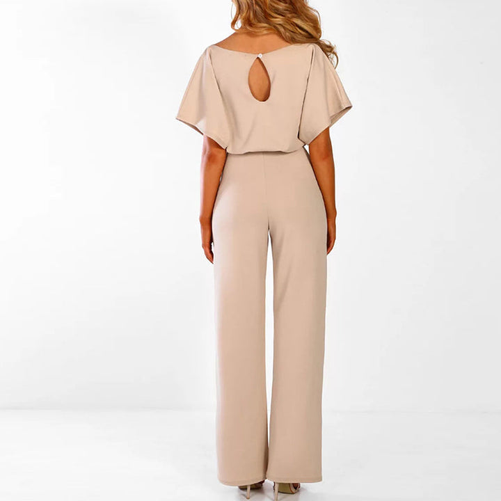 Beige Jumpsuit